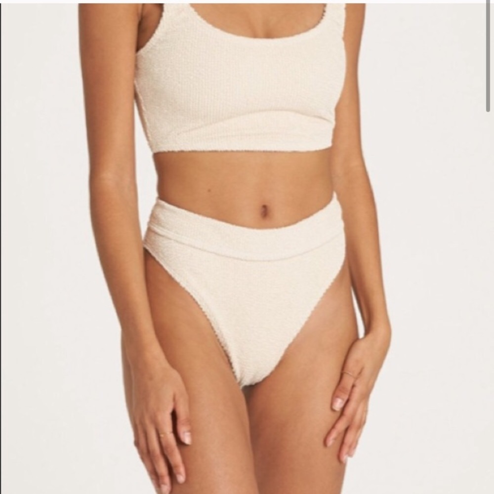 Billabong High Waisted Maui Swim Bottoms, Medium